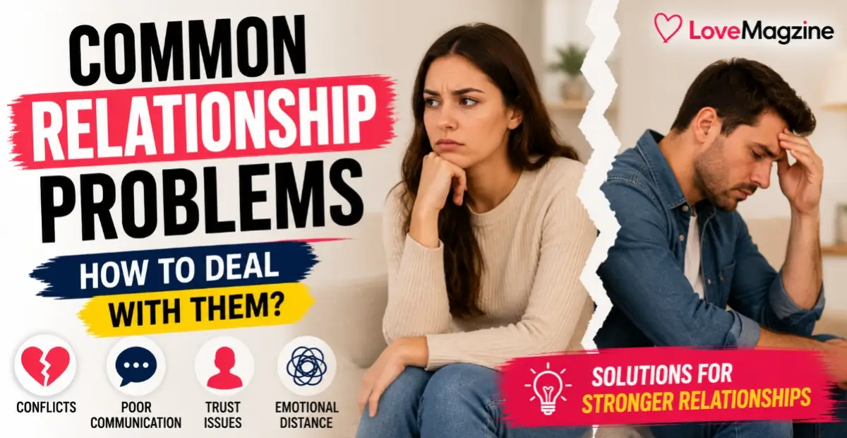 Couple facing common relationship problems while learning healthy ways to improve communication, rebuild trust, and strengthen their relationship.