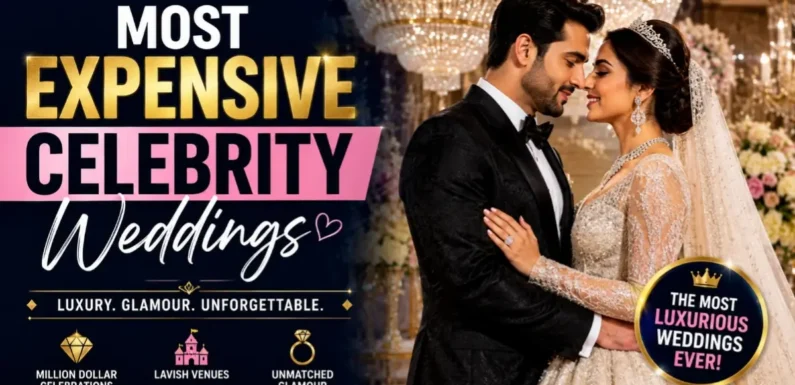 Most Expensive Celebrity Weddings – Luxury, Glamour & Unforgettable Celebrations