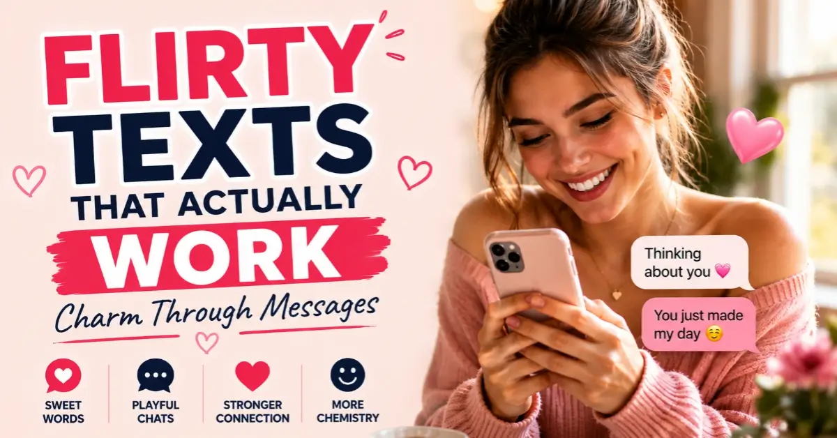 flirty texts that actually work charm through messages