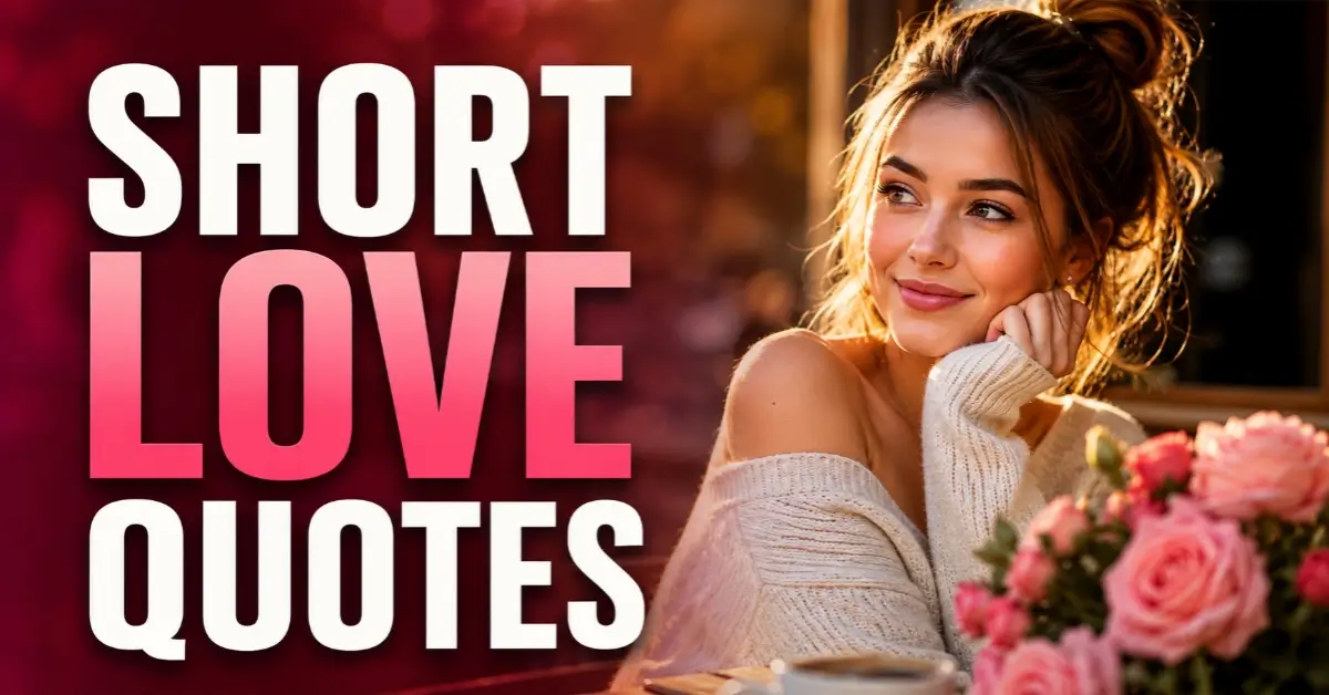 short love quotes simple words