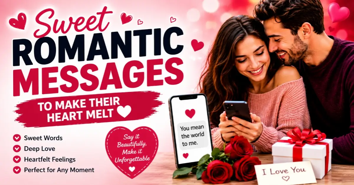sweet romantic messages