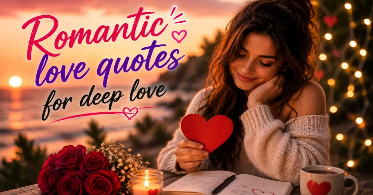 Romantic love quotes for deep love