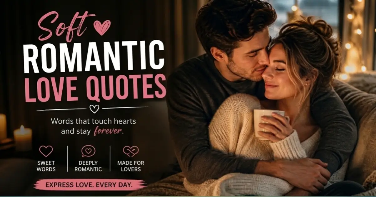 soft romantic love quotes.