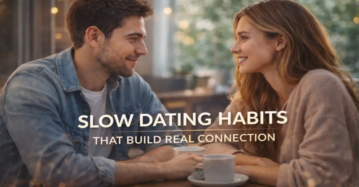 slow dating habits that build real connection