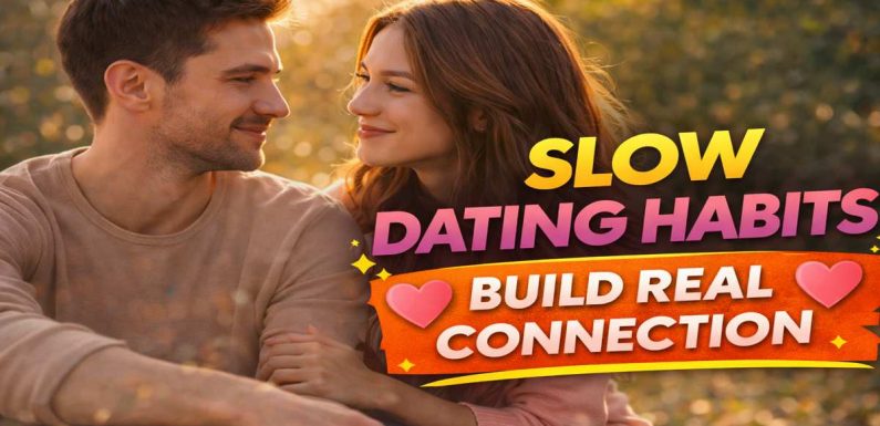 Slow Dating Habits That Build Real Connection
