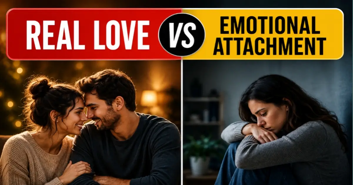 Difference Between Real Love and Emotional Attachment