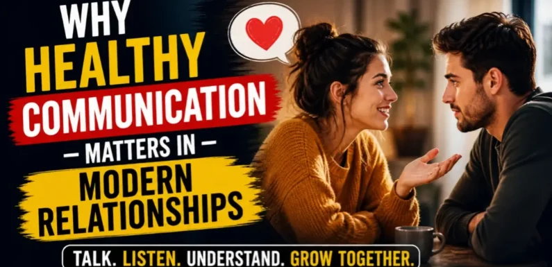 Why Healthy Communication Matters in Modern Relationships (Complete Guide)