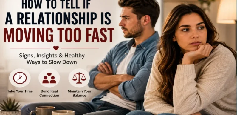 How to Tell If a Relationship Is Moving Too Fast (Modern Dating Guide)