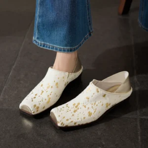 Premium Luxury Genuine Leather Horsehair 3cm Low Heels Square toe High Heels Fashion Casual Womens Shoes Elegant Women Pumps - AliExpress 322