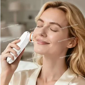 Home Facial Beauty Device LED Light Microcurrent Lifting Firming Anti Wrinkle Skin Brightening for Dull Uneven Skin - AliExpress 202216001 - Color : WHITE