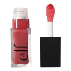 e.l.f. Glow Reviver Lip Oil, Tinted, Hydrating & Non-Sticky, Rose Envy | High-Shine Tinted Lip Oil, Hydrating, Infused with Jojoba & Nourishing Oils, Glossy Formula, Vegan & Cruelty-Free : Beauty & Personal Care