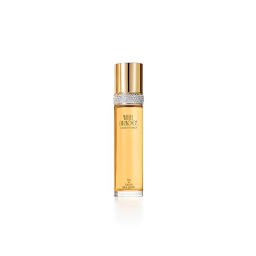 Elizabeth Taylor White Diamonds Eau de Toilette for Women, 3.3 fl oz | Women's floral chypre eau de toilette. Perfume with notes of lily, neroli, warm amber, and sandalwood. : Beauty & Personal Care - Image 2