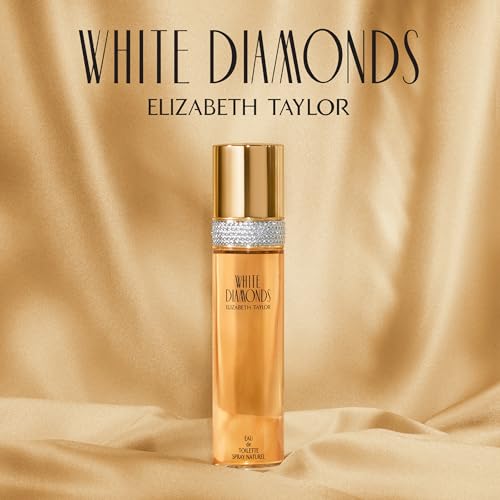 Elizabeth Taylor White Diamonds Eau de Toilette for Women, 3.3 fl oz | Women's floral chypre eau de toilette. Perfume with notes of lily, neroli, warm amber, and sandalwood. : Beauty & Personal Care - Image 7