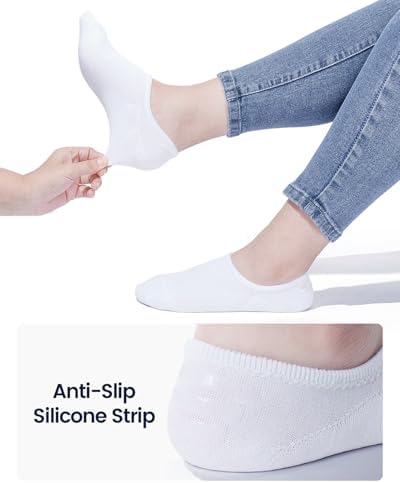 IDEGG No Show Socks Womens and Men Low Cut Anti-slid Athletic Running Novelty Casual Invisible Liner Socks at Amazon Women’s Clothing store - Image 6