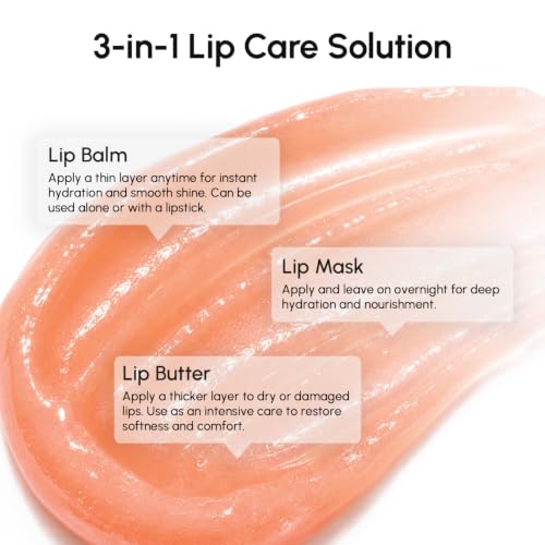 MAREE Lip Mask Overnight - Berry Hydrating Lip Scrub & Moisturizer Mask | Rich lip moisturizer for very dry lips, lip sleeping scrab, berry scent, hydrating lip sleeping mask, overnight lip mask : Beauty & Personal Care - Image 7