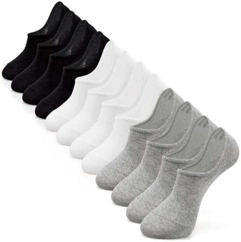 IDEGG No Show Socks Womens and Men Low Cut Anti-slid Athletic Running Novelty Casual Invisible Liner Socks at Amazon Women’s Clothing store