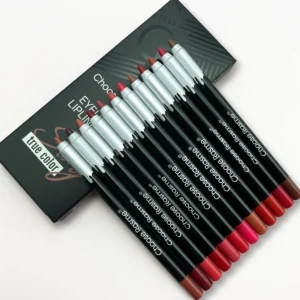 12 Color Matte Lip Liner Set, Lipstick Pen in 12 Colors, Gift Set, Durable Lip Makeup - AliExpress 66 - Color : CR0211