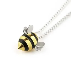 Cute Bee Pendant Necklace