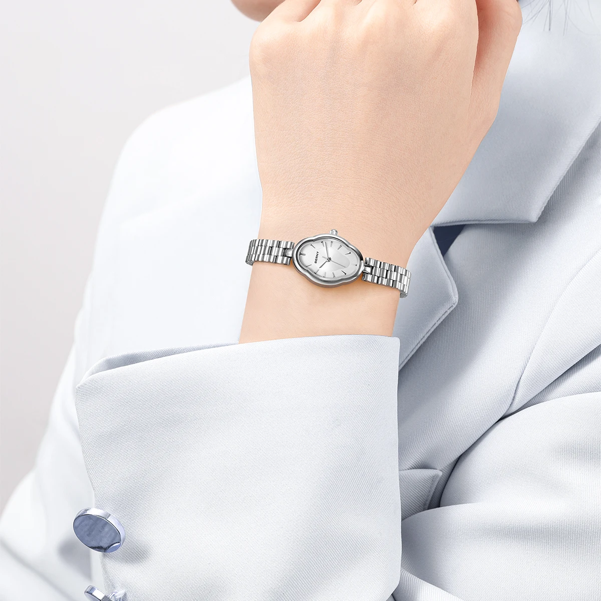 BERNY Women Wristwatch Small Quartz Jewelry Bracelet Set Minimalist Watch Multicolor Exquisite Simple Fashion Ladies Watches - AliExpress 1511 - Color : 2926L-A - Image 5