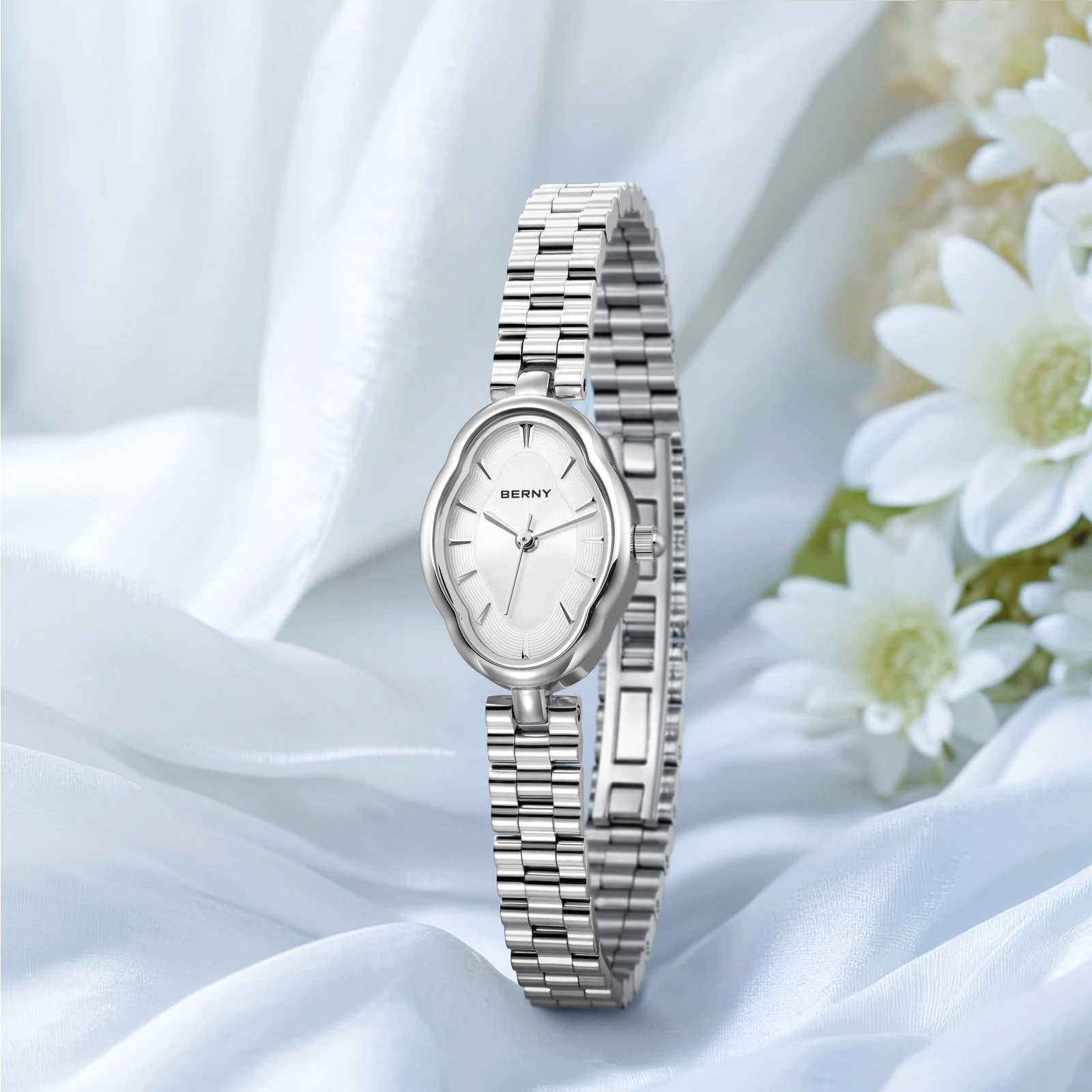 BERNY Women Wristwatch Small Quartz Jewelry Bracelet Set Minimalist Watch Multicolor Exquisite Simple Fashion Ladies Watches - AliExpress 1511 - Color : 2926L-A - Image 4