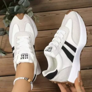Women's Retro Sneakers Casual Running Shoes Fashion  Walking Shoes Lightweight Athletic Tennis Shoes for Ladies - AliExpress 322 - Color : white - Shoe Size : 36