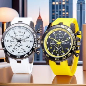 New Quartz Watches for Men and Women, Student Sports Silicone Watches, Available in Various Colors, Suitable for Casual Wear and Holiday Gifts, Casual Wear Watches |   Minimalist Watch |   Durable Watch - AliExpress 1511 - Color : green