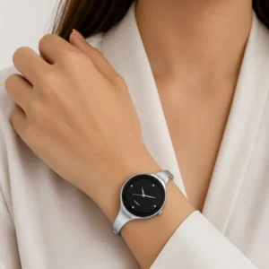 Minimalist Oval Dial Bangle Watches for Women Luxury Crystal Dial Woman Quartz Wristwatch Elegant Ladies Clock Gift Reloj Mujer - AliExpress 1511 - Color : WHITE - Is Customized : No