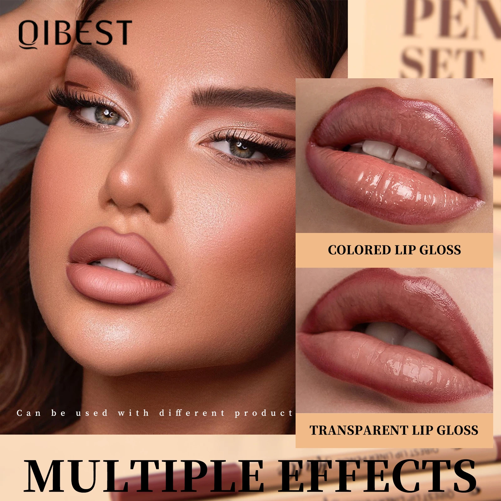 QIBEST 12 Colors Matte Lipstick Lipliner Pen Makeup Sets Waterproof Lasting Lip Liner Pencil Contour Lipstick Pen Lip Cosmetics - AliExpress 66 - Color : Lipliner Kits - Image 4