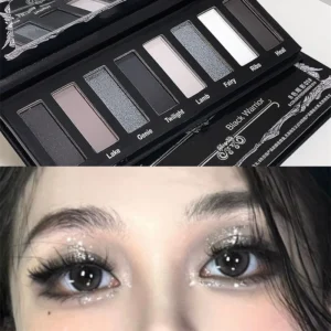 Smoky Eyeshadow Palette 8 Colors,Matte Shimmer Metallic Long Lasting Waterproof Makeup Kit for Women Party Halloween Cosplay - AliExpress 66 - Color : 8 Colors