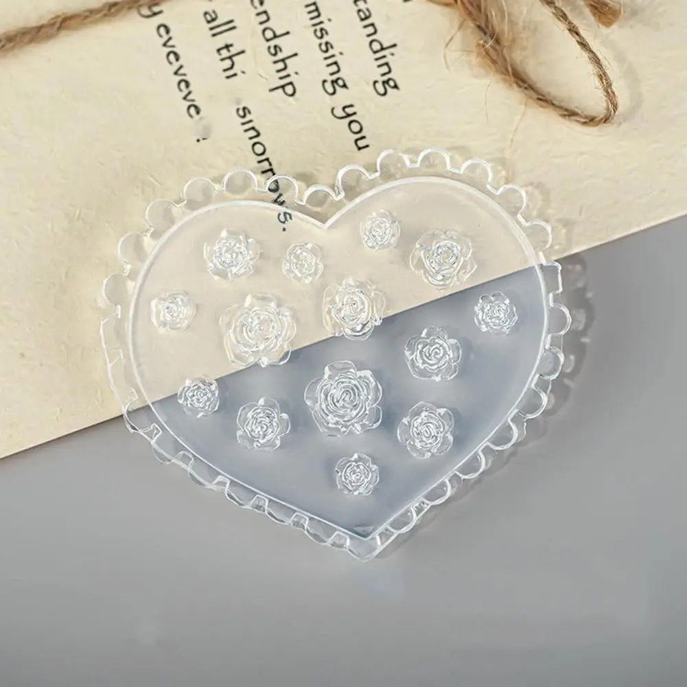 3D Flower Nail Molds Silicone Nail Tools Rose Camellia Flower Nail Charms Resin Molds Nail Art Carving Floral Resin Accessories - AliExpress 66 - Color : A - Image 3