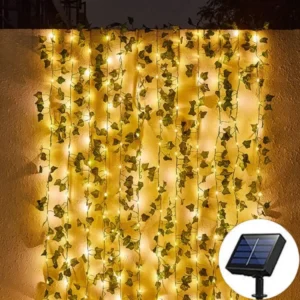 Solar String Light Artificial Leaf Flower Light Garland Decoration Outdoor Room Curtain Lamp Wedding Party Garden Solar Light - AliExpress 39 - Emitting Color : Solar Maple - Wattage : 7M 50Leds - Ships From : China Mainland