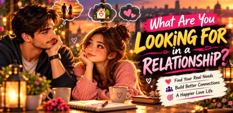 What Are You Looking for in a Relationship? A Real Guide